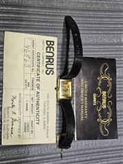 Benrus Watch Credit Suisse 1g 24k ingot dial